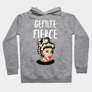 Gefilte Fierce Funny Jewish Themed T-Shirt Hoodie